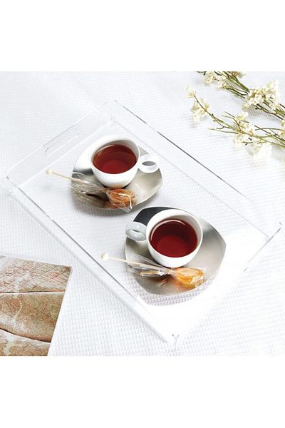 TREND Transparent Plexiglass Design Tray
