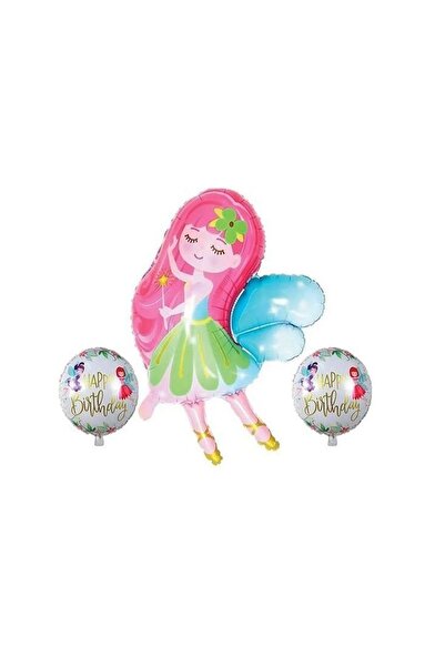Mini Parti مجموعة بالونات فويل مكونة من 3 قطع من Mini Party Store Fairy Girl