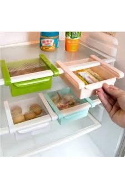 zeynonun dükkanı Hanedanev Refrigerator Cabinet Organizer Basket Drawer Shelf Organizer Multi-Purpose Shelf Organizer