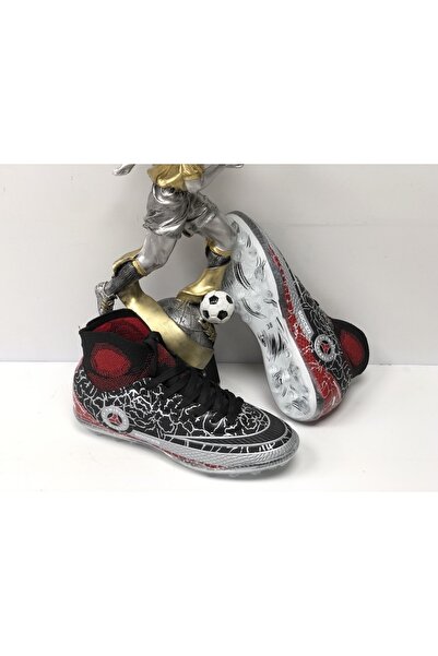 KAFKASLAR AYAKKABI Yeni Model Bilekli Çoraplı Krampon Halısaha Futbol Ayakkabısı