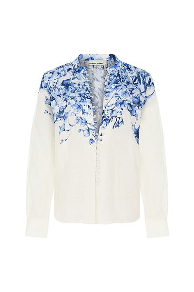 Urban Muse Floral Patterned Linen Shorts & Shirt Set