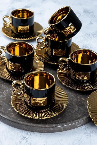 ACAR Elaxi Coffee Cup Set for 6 People