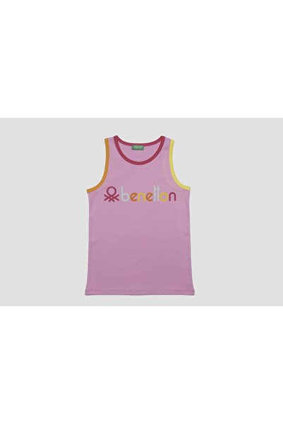 Benetton Devojka Pink T-shirt