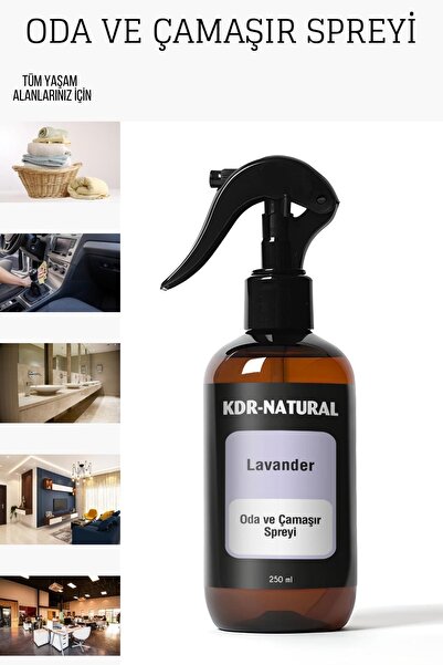 kdr natural Lavanta Oda Çamaşır Spreyi Oda Kokusu Eşya Kokusu Araba Oda Sprey...