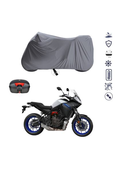 Teksin Yamaha Tracer 700 Arka Çanta Uyumlu Motosiklet Branda Su Geçirmez Moto...