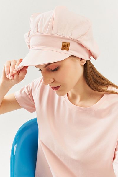 Butikgiz Women's 4 Seasons Cotton, Ultra Soft, Lightweight, Anti-Sweat, Stylish, Trendy Cap and Combed Cotton Hat with Visor