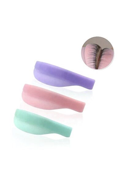 Lush Studio Kirpik Lifting Silikon Ped L Kıvrım Yeşil Kıvırma Garantili Alt Üst Kirpik Lifting Silikonu-7 Çift