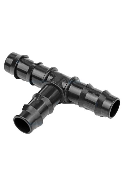BİLİMSELGO 100 Pieces Drip Garden Irrigation Dovetail Tee 16x16x16