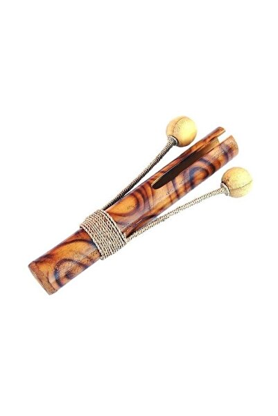 PİRAMİGO Tiktok Doğal Bambu Müzikal Vurmalı Çalgı Ahşap