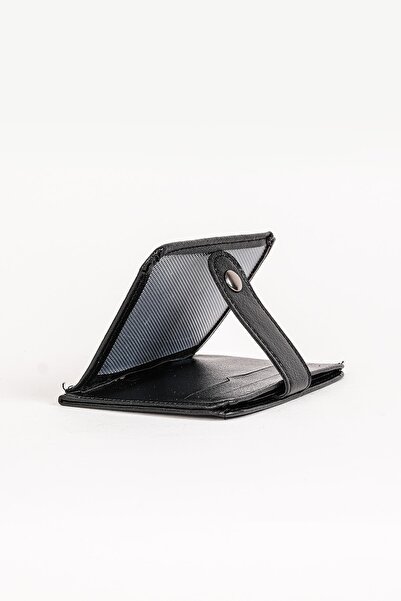 MKM MAN Slim Card Holder with Horizontal Center Snaps