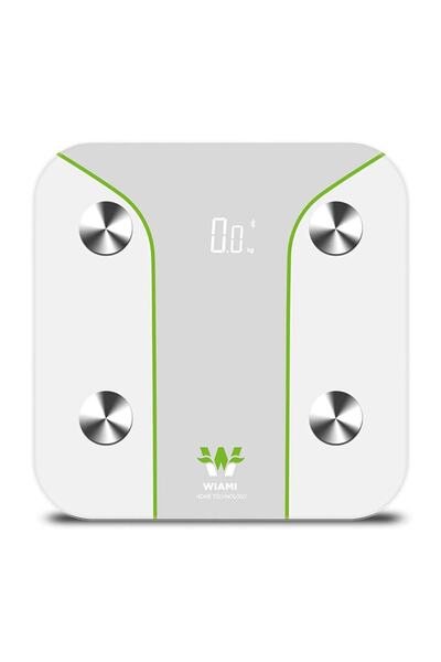 WİAMi Akıllı Tartı Yağ Ölçer Bluetoothlu Baskül Sporcu Tartı