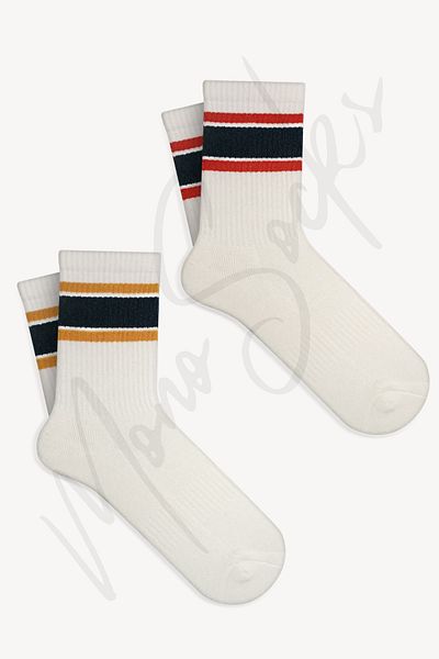 Mono Socks Αθλητικές κάλτσες τένις 2 συσκευασιών