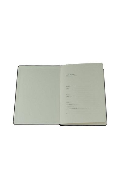 PULKO Promosyon Promotional Classic 224 Pages Thermo Faux Leather Cover Lined Notebook 13 X 21 Cm, Red
