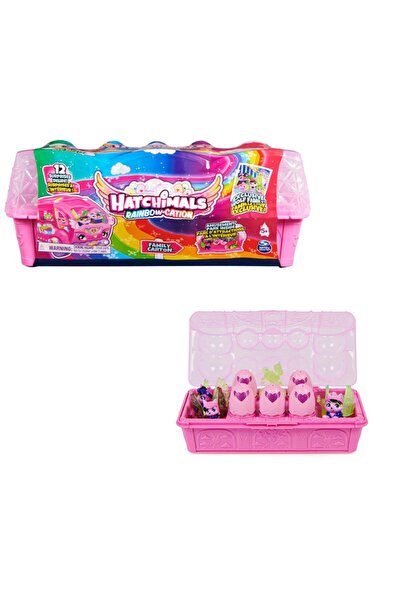 Hatchimals Kurt Ailesi Yumurta Karton Oyun Seti