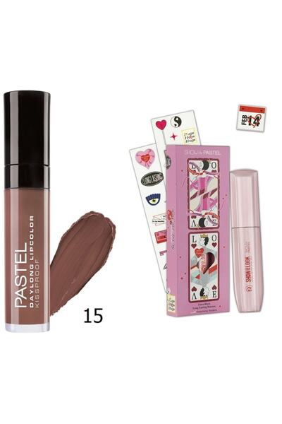 Show by Pastel 24h Long Lasting Volume Mascara + Pastel Daylong Kissproof Lik...