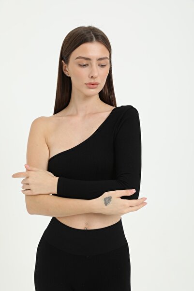 FOREVER MORE Crop Top cu un umăr