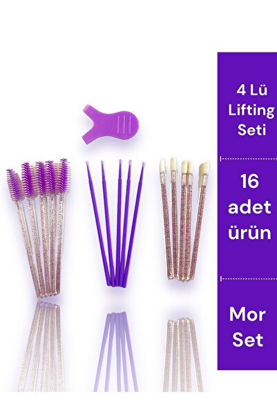 Lush Studio Lifting Tarama Fırça Seti 16 Adet Ürün 4 Çeşit