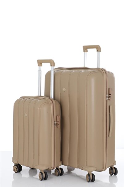 MÇS Polipropilen 2'li Valiz Seti Büyük & Kabin V305