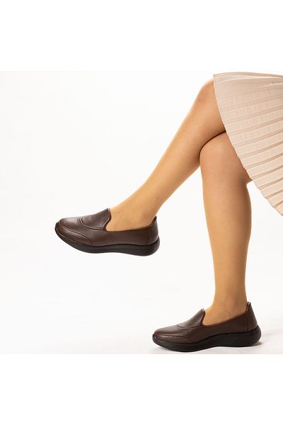 TwoEgoist Women's Genuine Leather Anatomical Light Comfort Casual Shoes