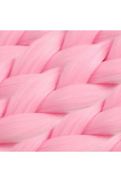KONAK PERUK Synthetic Braiding Hair Esperer 100 Gr- Candy Pink