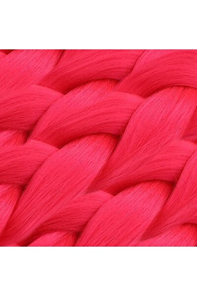 KONAK PERUK 100 gr.Dark Pink Synthetic Braiding Hair
