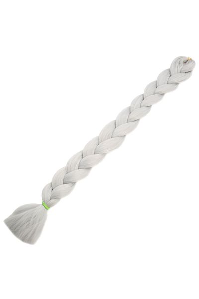 KONAK PERUK Synthetic Braiding Hair 100 Gr- Light Gray