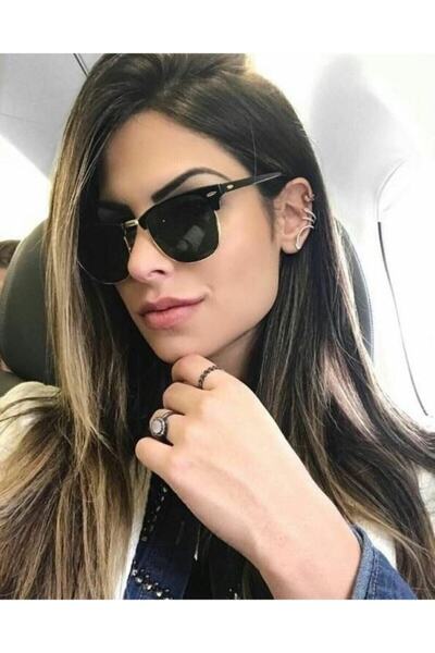 ANDİFLİ Unisex Sunglasses Silver Frame