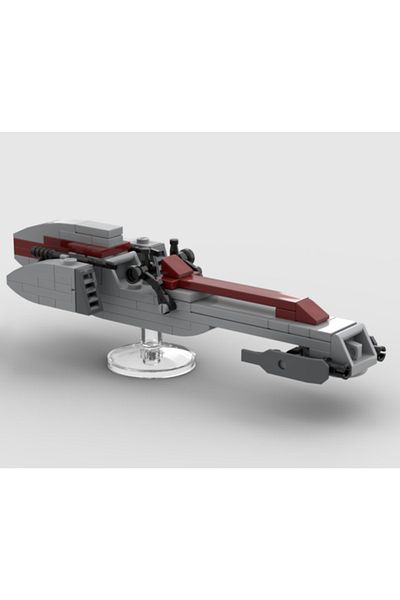 LEGO Star Wars Clone Wars White Speeder - Minifigure Custom Accessory Design