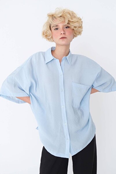 Addax Shirt - Blue - Regular fit