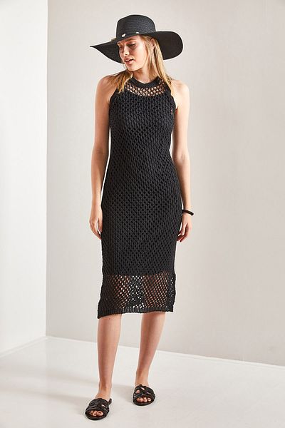 Bianco Lucci Gefüttertes Strickkleid für Damen