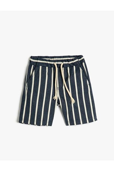 Koton NAVY BLUE SCREENED SORTS