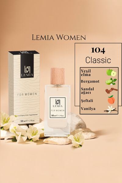 LEMİA 104 Burber Classic Kadın Edc 50ml