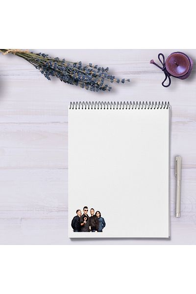 Ororabutik Σετ αυτοκόλλητων Arctic Monkeys 30Pcs Rock - Σετ αυτοκόλλητων Scrapbook Bullet Journal