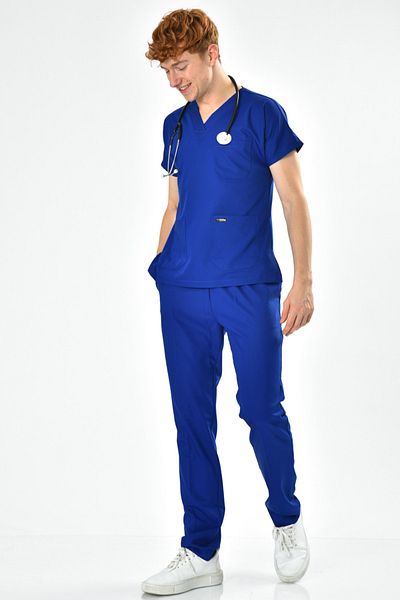 Owlet Medikal Lycra Saks Blue Χειρουργική Στολή
