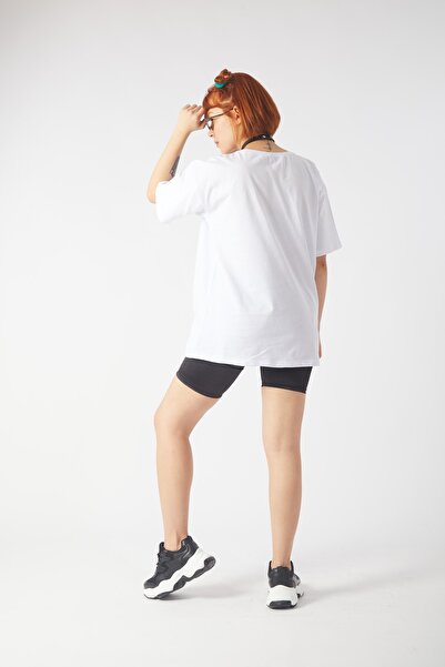 EFBUTİK Λευκό T-shirt Naruto Anime