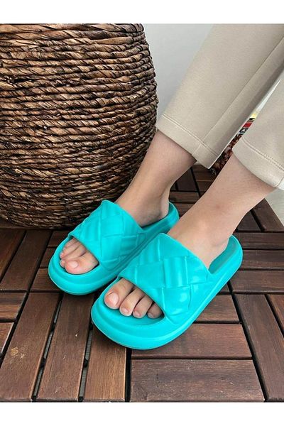 Behtah Kundura Unisex Slide Μαλακή χοντρή αντιολισθητική σόλα Soelite Beach Pool Garden Sea Daily Παντόφλες