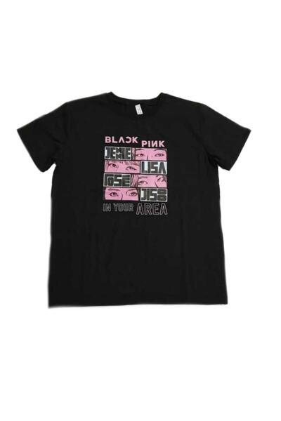 GC GÖKHAN CLUB Μπλουζάκι Blackpink Owersize