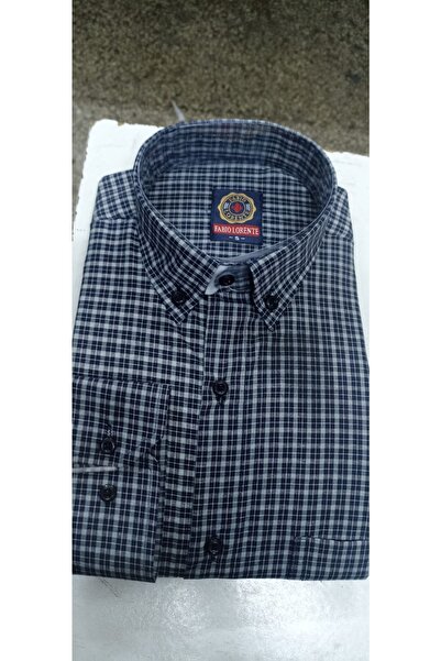 Nacar Baba Gömlek Cepli Klasik Kesim Pamuklu Yazlık Uzun Kollu