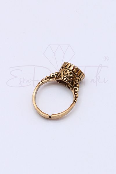 Esra Pamir Mystical Topaz Jewelled Ring