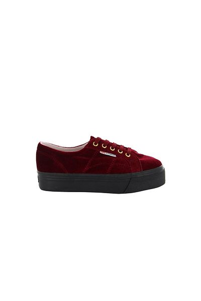Superga 2025 red velvet