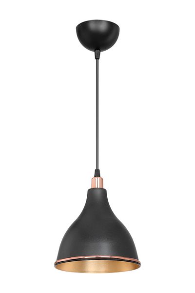 AG LightDesign Black Pendant Lamp Chandelier Bedroom Living Room Kitchen Corridor Gold Inside Lamp