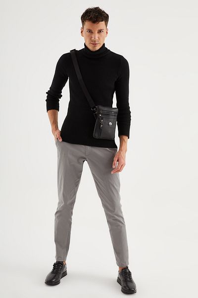 TH Men's Handbag Th-ws602000 Black