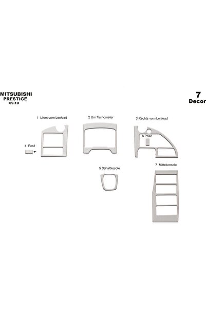 meriç cockpit design ميريتش ®   ميتسوبيشي تيمسا برستيج توربيدو امامي مطلي الو...