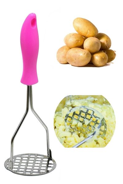 wiesmann Practical Stainless Steel Potato Masher Puree Maker