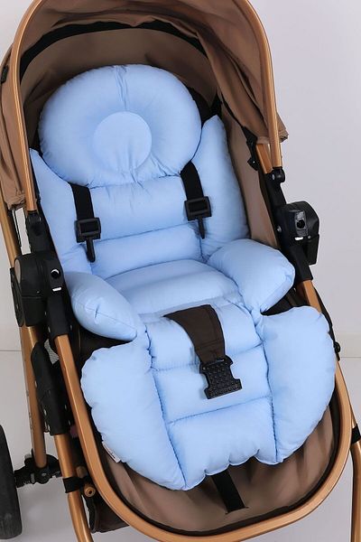 Umaybebek Orthopedic Baby Stroller Cushion with Waist Support, Cotton Fabric - Original Product