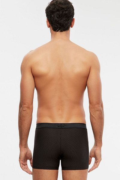 Kom Ανδρικά μαύρα μπόξερ Lycra