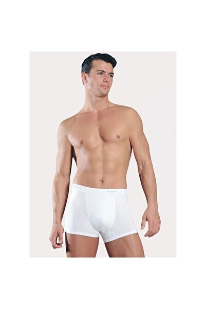 Kom Ανδρικό στενό μπόξερ λευκό