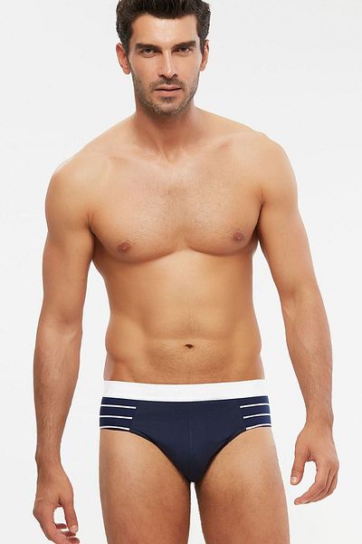 Kom Chiloți pentru bărbați Navy Blue Savage