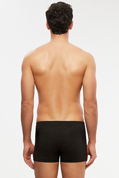 Kom Ανδρικό μαύρο μπόξερ Andrea με αυτοσχεδιασμό