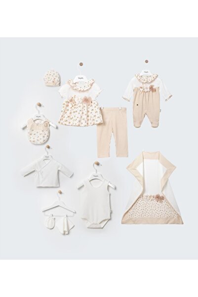 Babydola Yenidoğan Hastane Çıkışı Kız Bebek 10'lu Set 12814